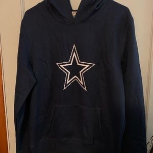 Victoria’s Secret PINK hoodie Dallas cowboys NWOT